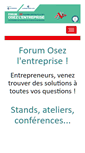 Mobile Screenshot of osezlentreprise.com
